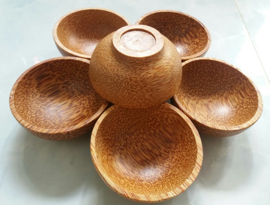 Chén gỗ nhỏ dừa mỹ nghệ