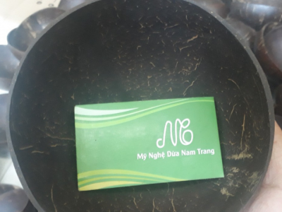 Bát gáo dừa láng hai mặt
