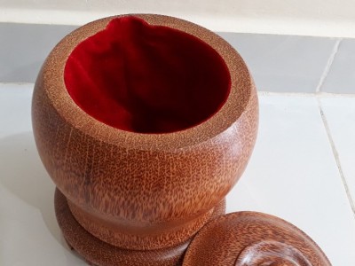 Mua Bình Giữ Ấm Trà Từ Gỗ Dừa Mỹ Nghệ